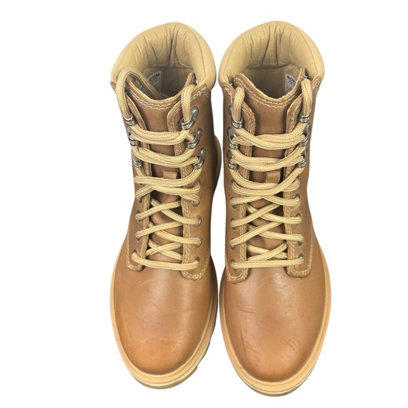 Sorel Women’s Lennox Tan Boots Size 7 Workwear Fall Lace up - Picture 6 of 14